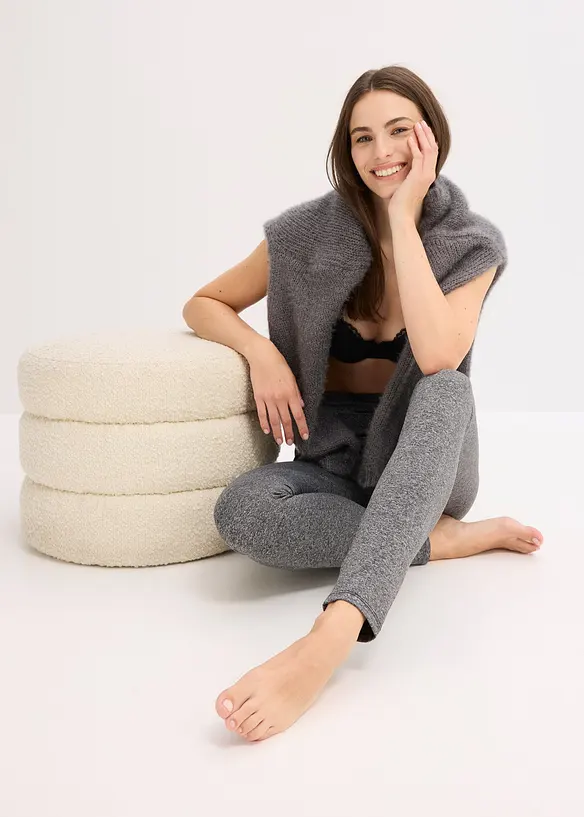 Termoleggings med fleece på insidan, bonprix
