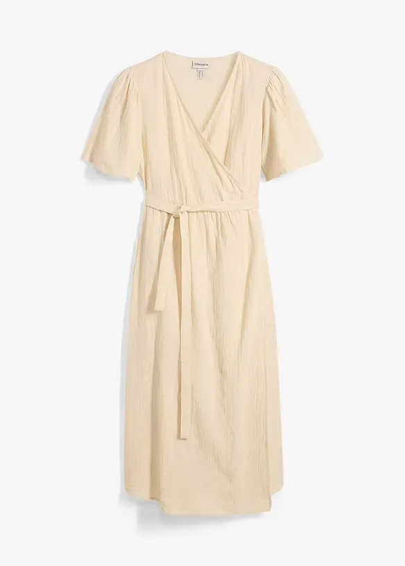 Mamma-/amningsklänning i bomullsmuslin, bonprix
