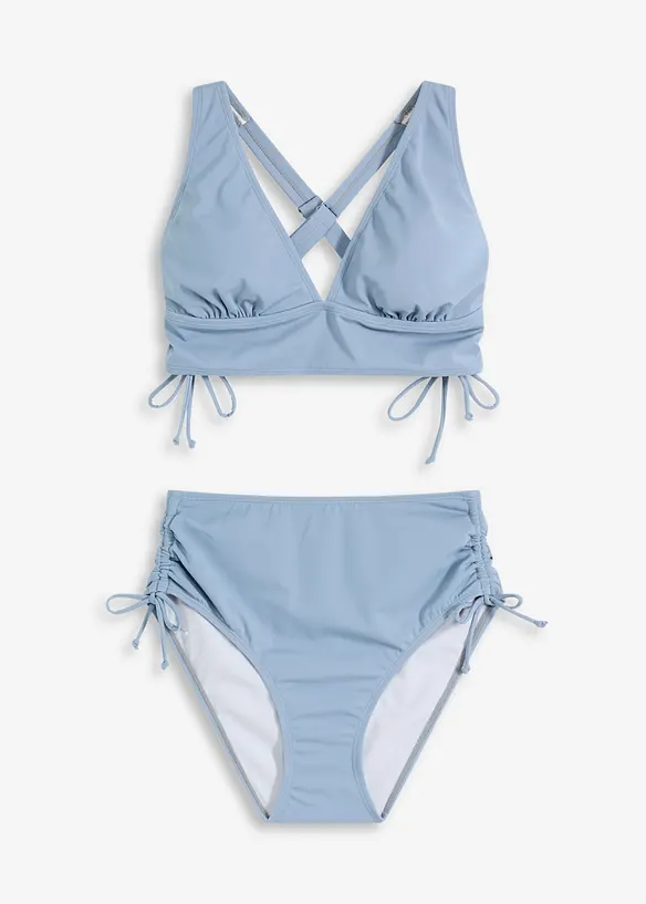 Bikini med korsade axelband (2 delar), bonprix