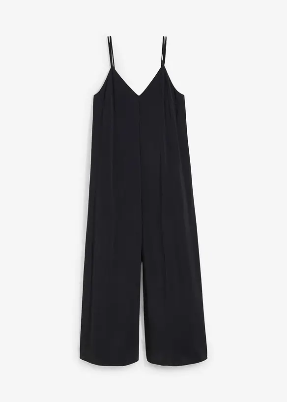 Jumpsuit i viskosmix med justerbara axelband, bonprix
