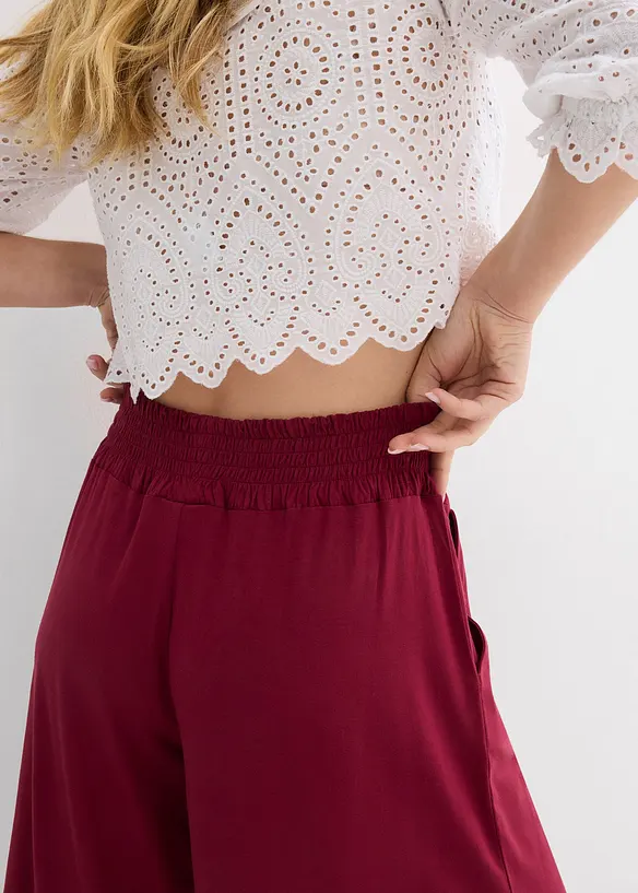 Vida jerseyshorts av viskosmix, bonprix