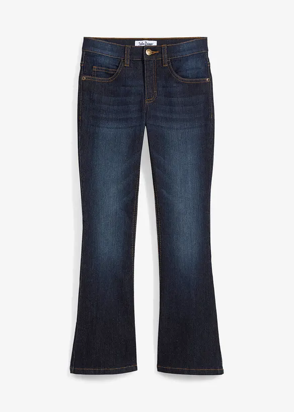 Flared Jeans Mid Waist för barn, bonprix