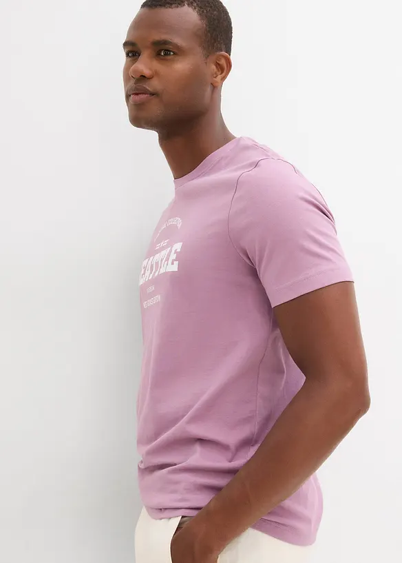 T-shirt i ren bomull (2-pack), bonprix