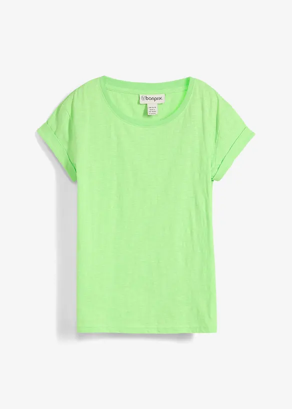 Kortärmad topp, fyrkantig modell, bonprix
