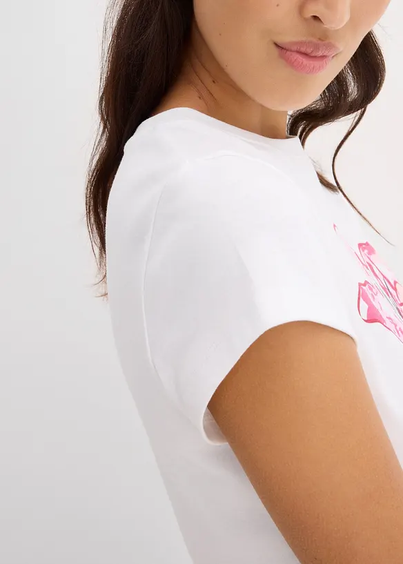 T-shirt av ekologisk bomull, bonprix