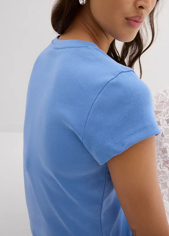 T-shirt av ekologisk bomull, bonprix