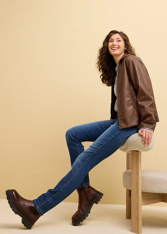 Stretch Skinny Jeans Mid Waist, bonprix