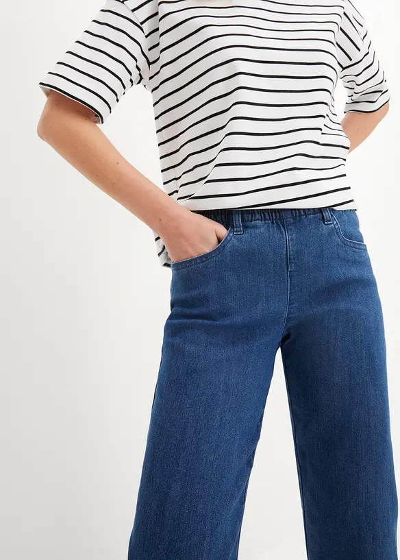 Straight Jeans Mid Waist (2-pack), bonprix