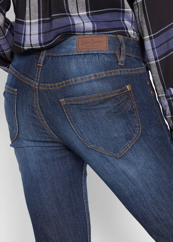 Bootcutjeans Mid Waist, stretch, bonprix