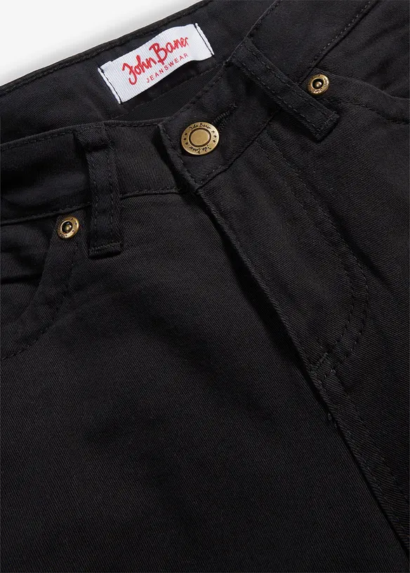 Straight Jeans Mid Waist, Stretch, bonprix