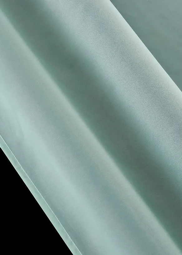 Gardin med färgskiftning i återvunnen polyester (2-pack), bonprix
