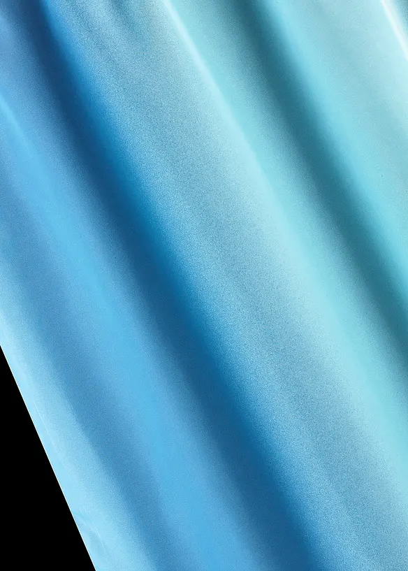 Gardin med färgskiftning i återvunnen polyester (2-pack), bonprix