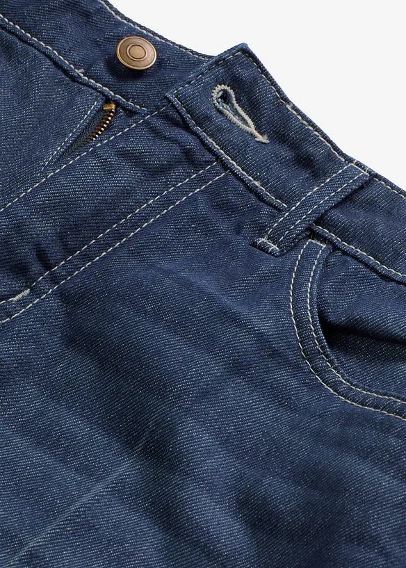 Jeansshorts Mid Waist, Low Stretch, bonprix
