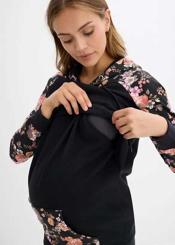 Mjuk mamma-/amningssweatshirt, bonprix