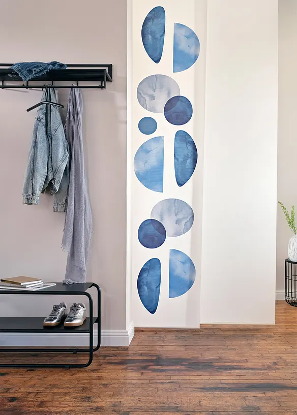 Panelgardin med grafiskt mönster (1-pack), bonprix