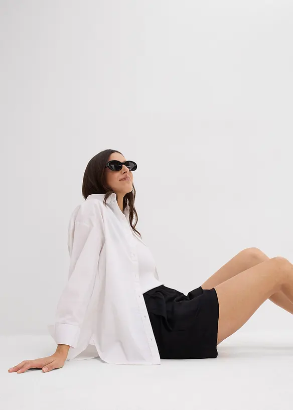 Viskosshorts med bekväm midja, bonprix