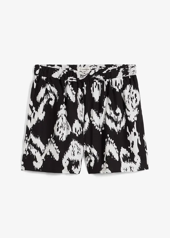 Viskosshorts med bekväm midja, bonprix