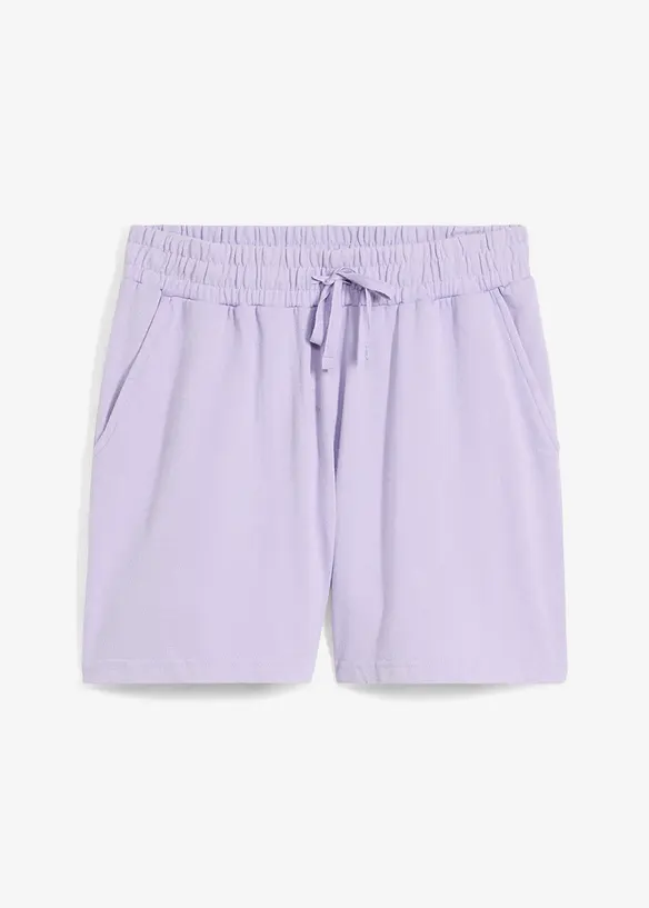 Trikåshorts i ren bomull, bonprix
