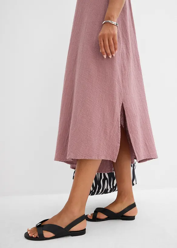 Blusklänning i muslin, bonprix