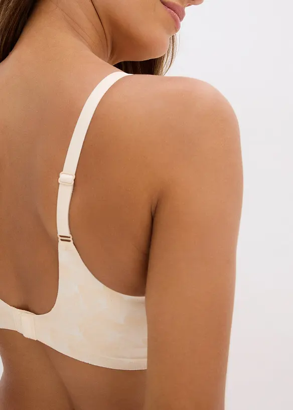 Sömlös bralette med vaddering Feel Comfort, bonprix