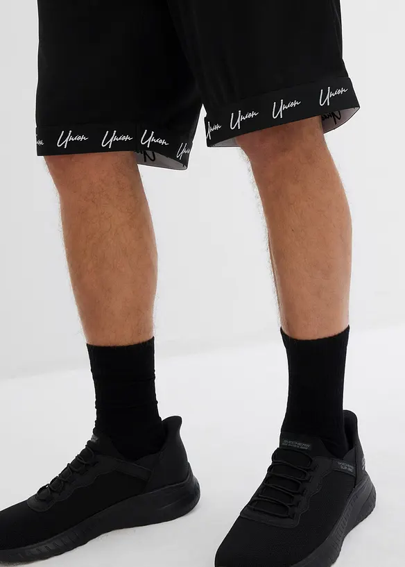 Tunna shorts i mesh, avslappnad passform, bonprix
