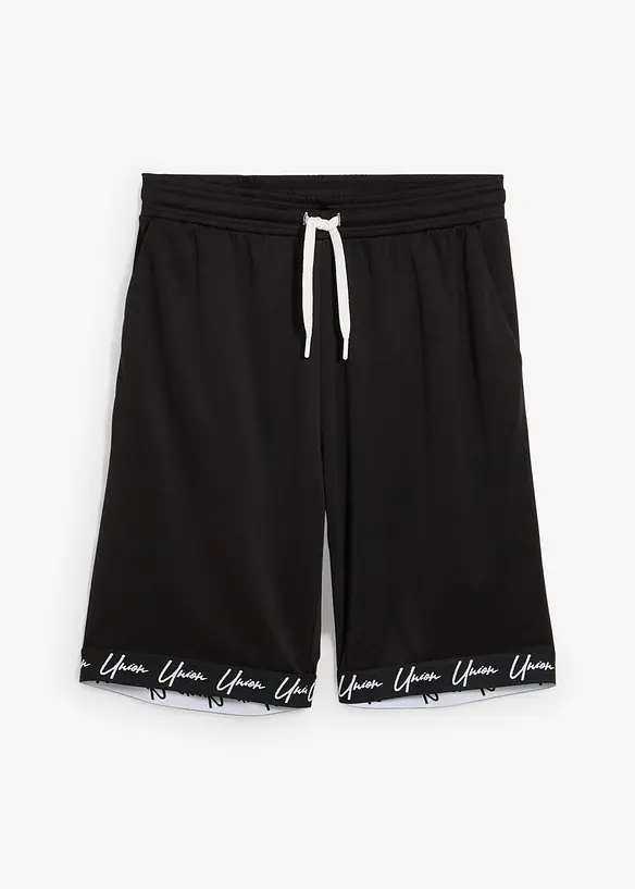 Tunna shorts i mesh, avslappnad passform, bonprix