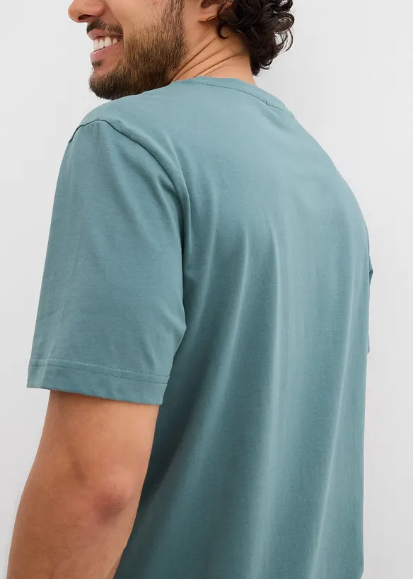 T-shirt i ren bomull (2-pack), bonprix