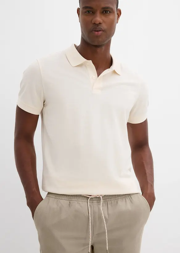 Dra på-shorts av ren bomull, Regular Fit, bonprix