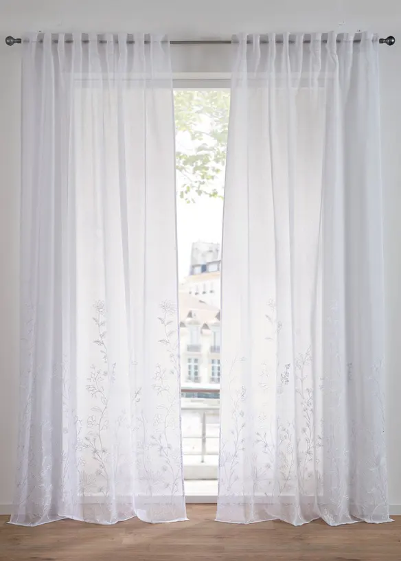 Gardinmed återvunnen polyester (1 styck), bonprix
