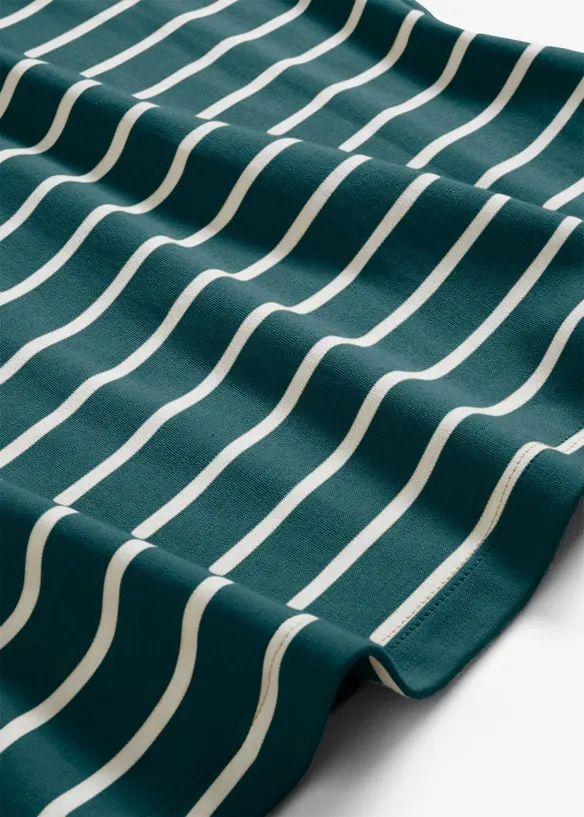 T-shirt av tjock ekologisk bomull, bonprix