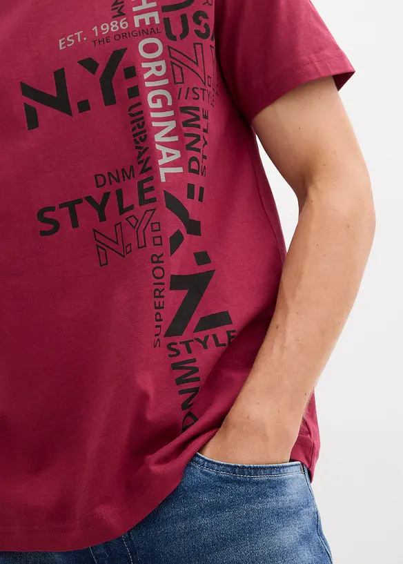 T-shirt i ekologisk bomull, bonprix