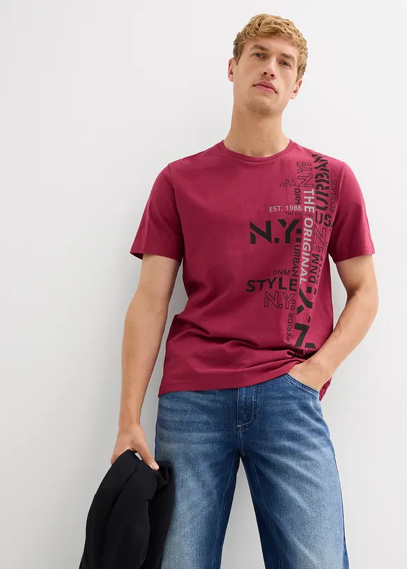 T-shirt i ekologisk bomull, bonprix