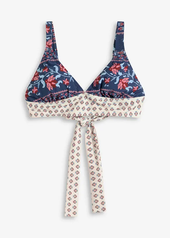 Bikiniöverdel med bred nederkant, bonprix