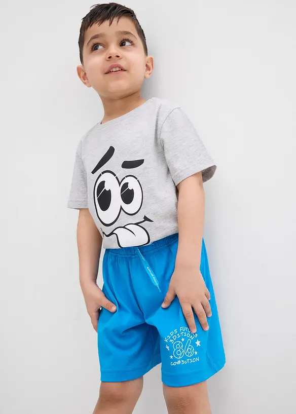 Jerseybermudas för barn (2-pack), bonprix