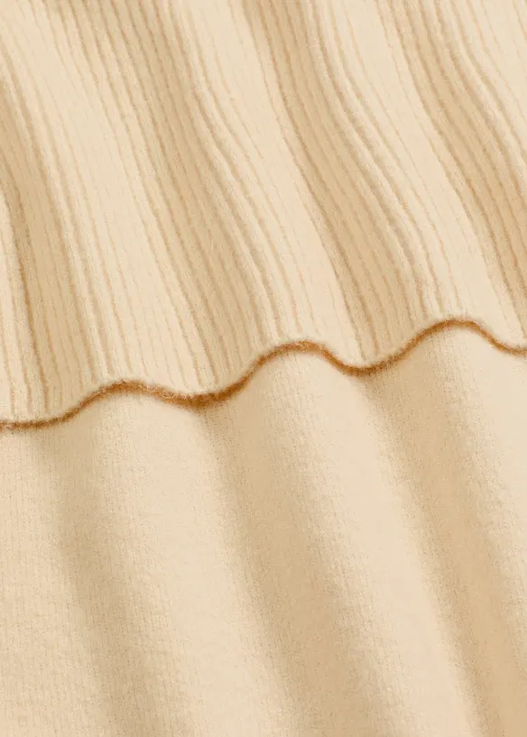 Tröja med lager-på-lager-look, bonprix