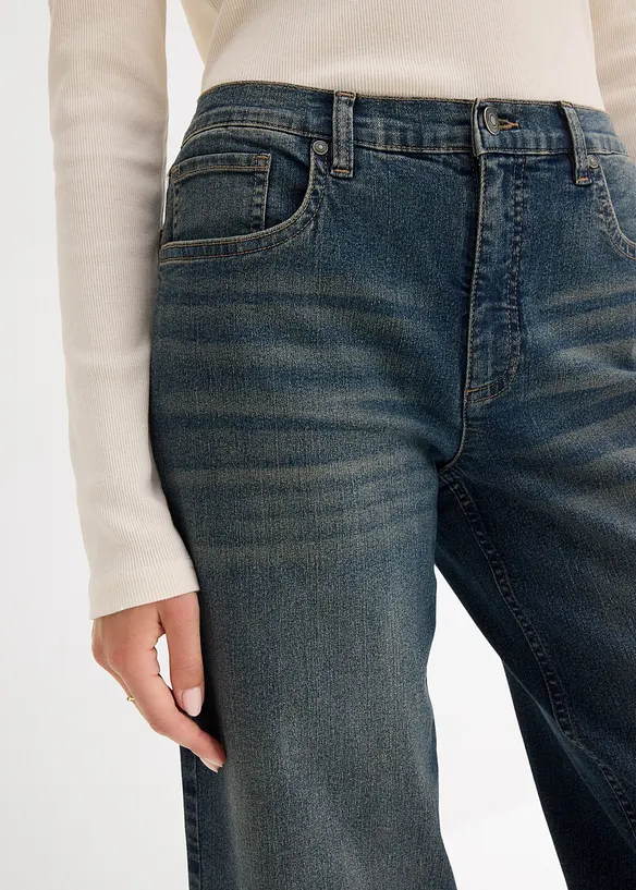 Wide Leg Jeans High Waist, bonprix