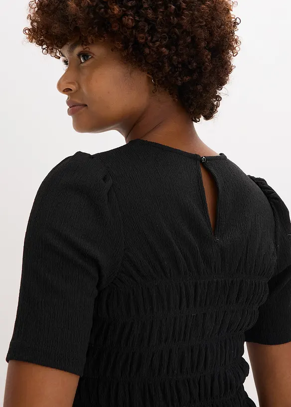Topp med smock, bonprix