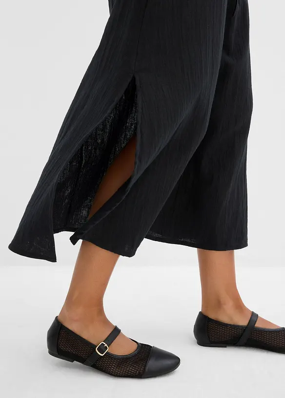 Maxikjol av muslin, bonprix