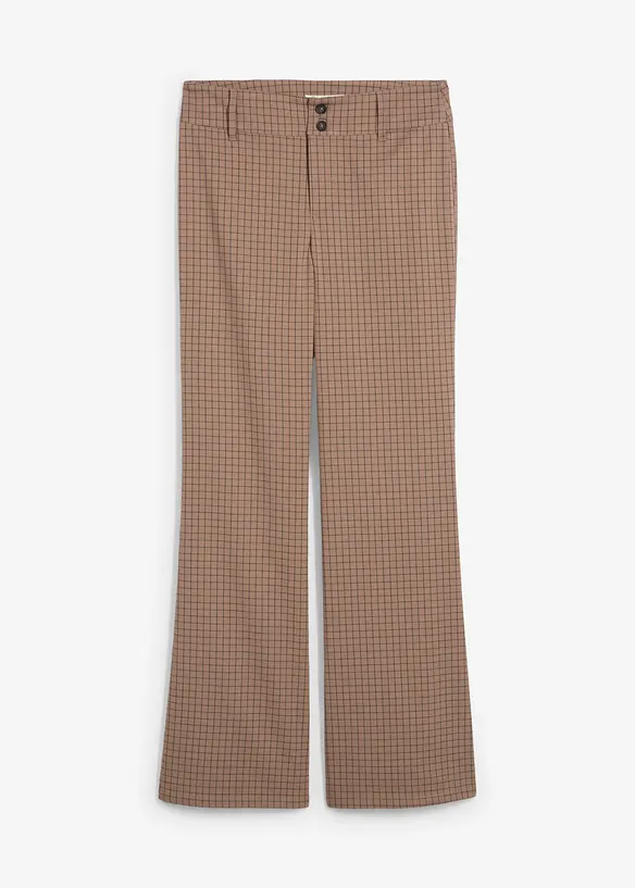 Byxa med flare och hög midja, bonprix