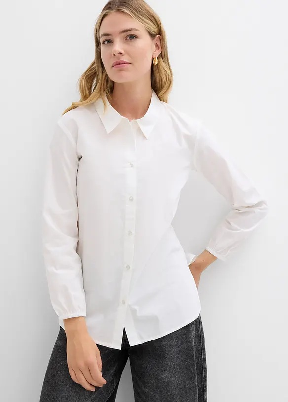 Oversizeblus i ren bomull, bonprix