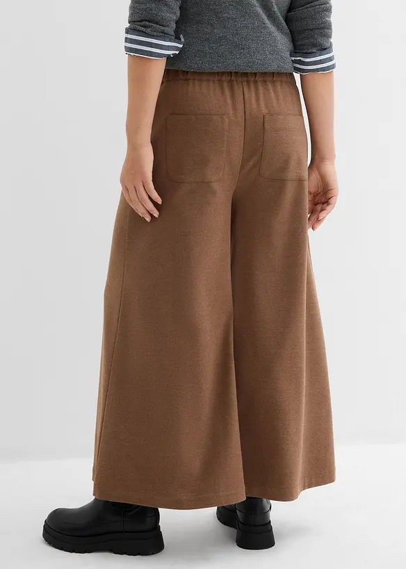 Culotter med yllelook, bonprix