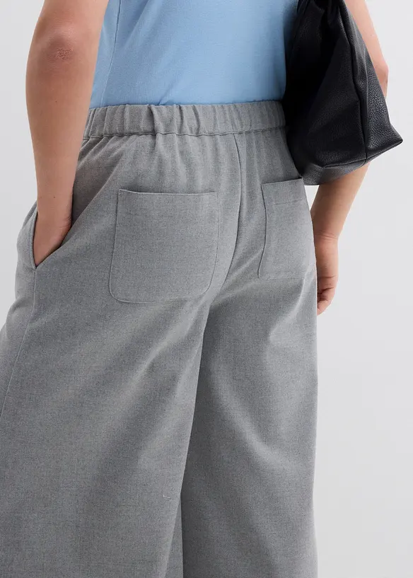 Culotter med yllelook, bonprix