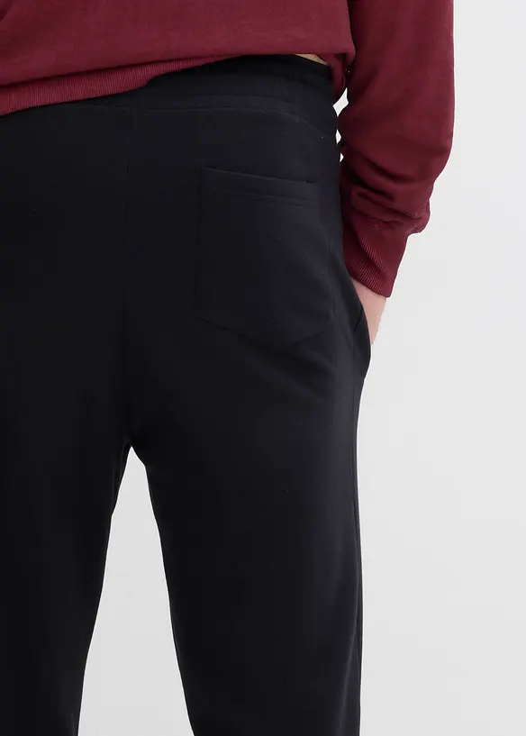 Joggingbyxa i ren ekologisk bomull, normal passform, bonprix