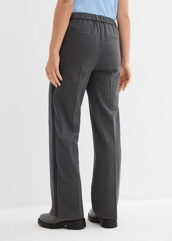 Marlenebyxa med yllelook, bonprix