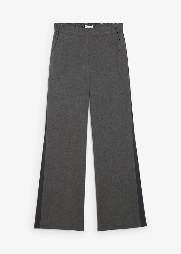 Marlenebyxa med yllelook, bonprix