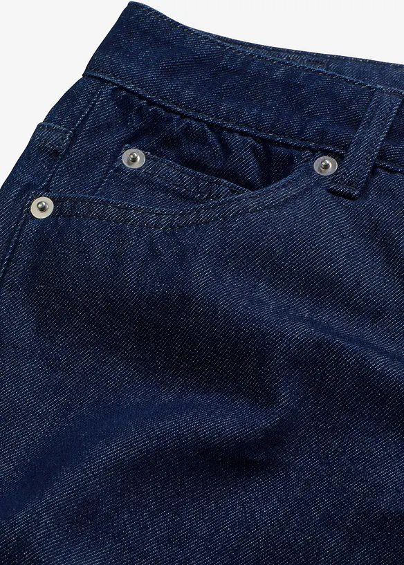 Straight jeans medelhög midja, bonprix