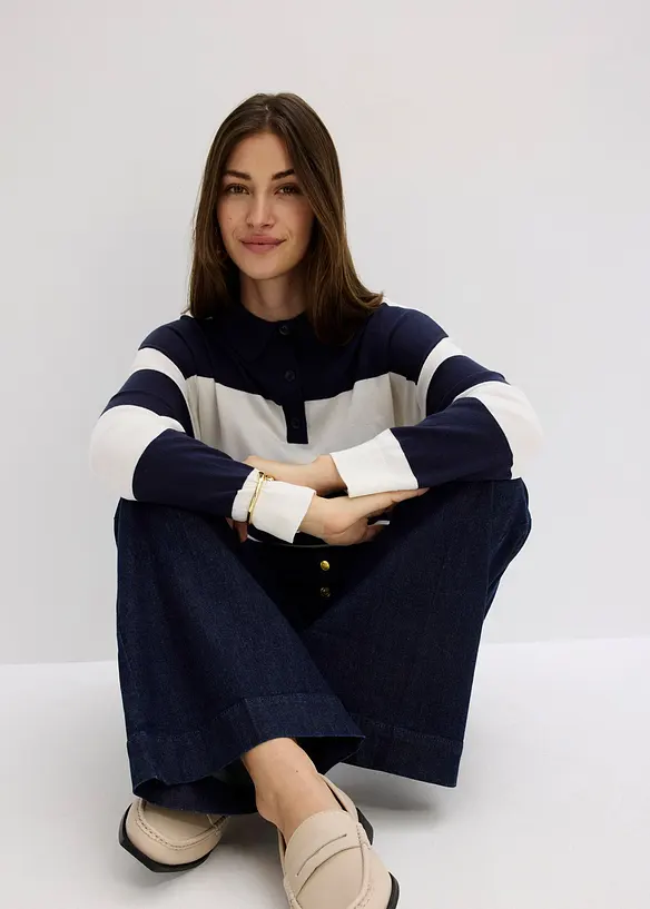 Flared Jeans High Waist, bonprix