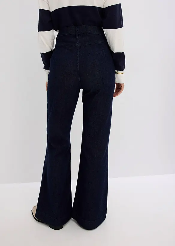 Flared Jeans High Waist, bonprix