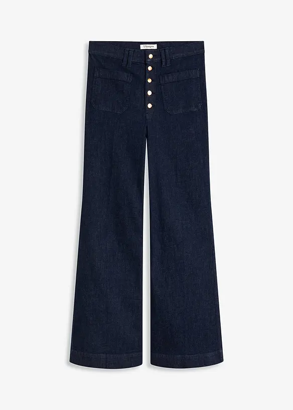 Flared Jeans High Waist, bonprix