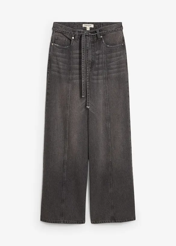 Wide Leg Jeans, High Waist, bonprix
